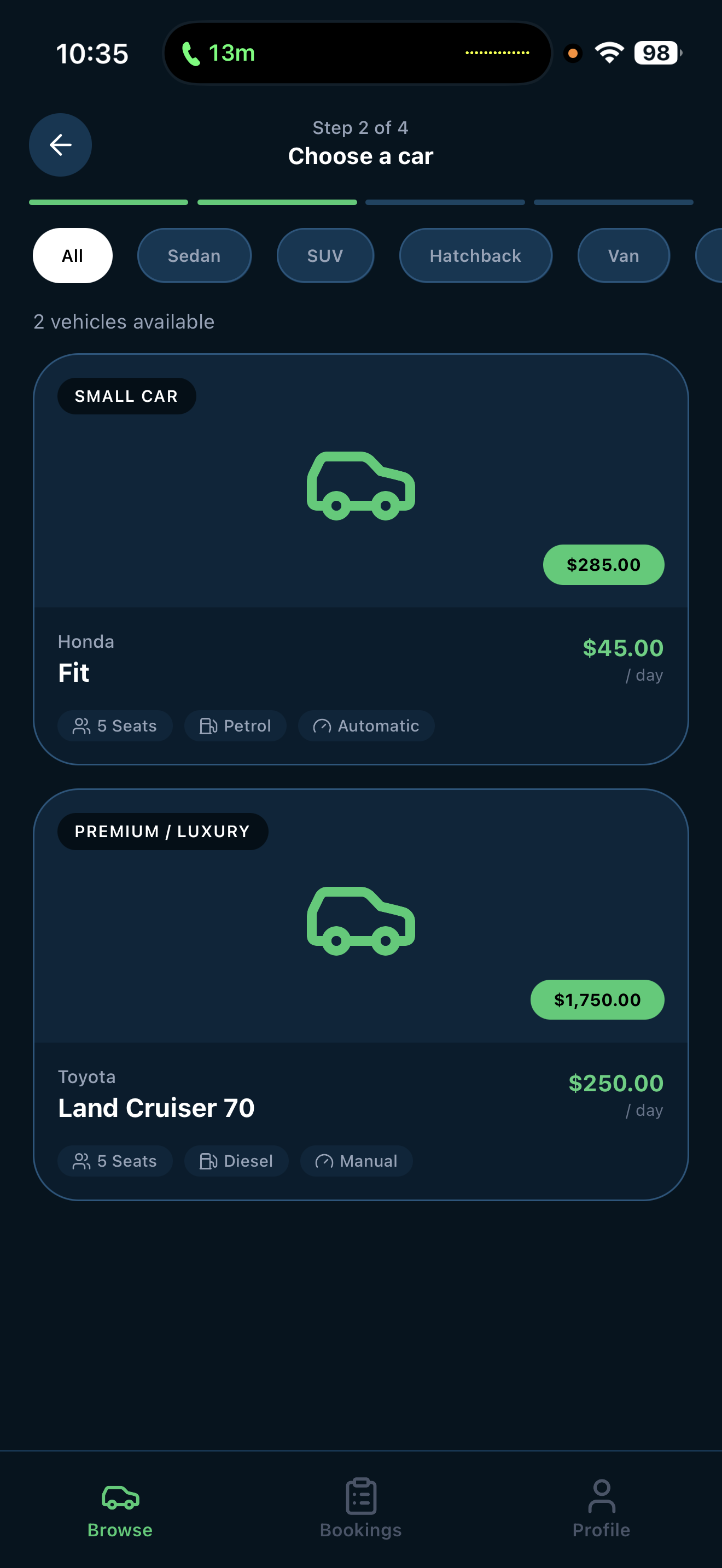 Zuura Miles screenshot 2